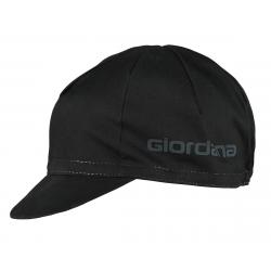 Giordana Solid Cotton Cycling Cap (Black) (One Size Fits Most) - GICS18-COCA-SOLI-BLCK