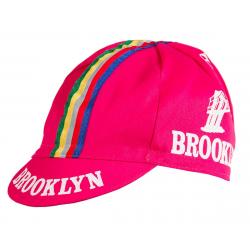 Giordana Brooklyn Cap w/ Stripes (Pink) (One Size Fits Most) - GICS20-COCA-BROK-PINK