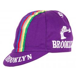 Giordana Brooklyn Cap w/ Stripes (Purple) (One Size Fits Most) - GICS20-COCA-BROK-PURP