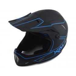 Kali Alpine Rage Full Face Helmet (Matte Black/Blue) (XS) - 210919114