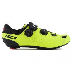 Sidi Genius 10 Road Shoes (Black/Flo Yellow) (43) - SRS-GNX-BKFY-430
