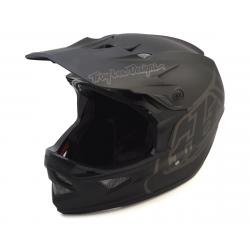 Troy Lee Designs D3 Fiberlite Full Face Helmet (Mono Black) (S) - 198002202