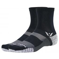 Swiftwick Flite XT Five Socks (Black) (XL) - 5X010ZZ-X