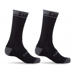 Giro Winter Merino Wool Socks (Black/Dark Shadow) (M) - 7077553