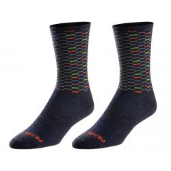 Pearl Izumi Merino Wool Tall Socks (Navy Dash) (S) - 143519029NGS