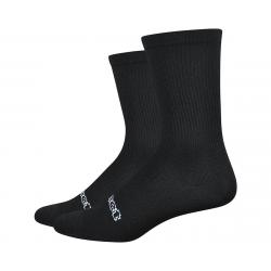 DeFeet Evo Classique 6" Socks (Black) (L) - EVOCLABLK301