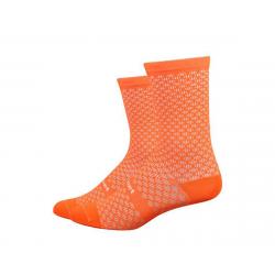 DeFeet Evo Mont Ventoux 6" Socks (Hi-Vis Orange) (M) - EVOVENHVO201