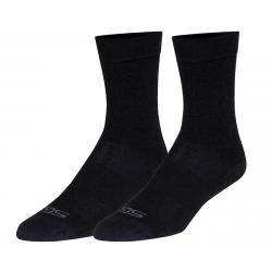 Sockguy 6" SGX Wool Socks (Black) (L/XL) - XW6BLACK_L