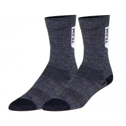 Sockguy 6" SGX Wool Socks (Charcoal) (L/XL) - XW6TSLBLACK_L