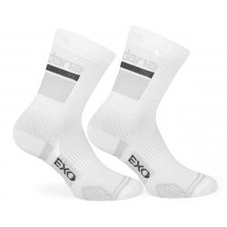 Giordana EXO Tall Cuff Compression Sock (White) (S) - GICS19-SOCK-EXTC-WTTI02