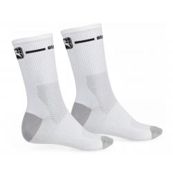 Giordana Trade Tall Sock (White/Black) (S) - GI-S2-SOCK-TALL-WTBK-02