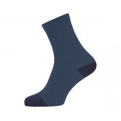 Gore Wear C3 Mid Socks (Orbit blue/Deep Water Blue) (S) - 100227-AUAH-35-37