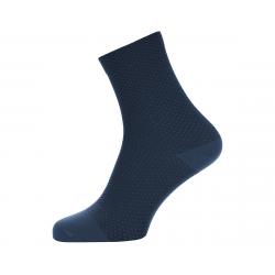 Gore Wear C3 Dot Mid Socks (Orbit Blue/Deep Water Blue) (M) - 100260-AUAH-38-40