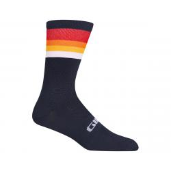 Giro Comp Racer High Rise Socks (Midnight Blue Horizon) (S) - 7111942