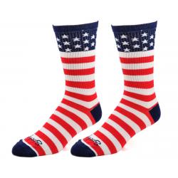 Sockguy 6" Socks (USA Flag) (L/XL) - CRUSAFLAG_L