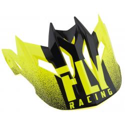 Fly Racing Default Visor (Hi-Vis/Yellow) - 73-91124