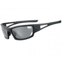 Tifosi Dolomite 2.0 Sunglasses (Matte Black) (Smoke, AC Red & Clear Lenses) - 1020100101