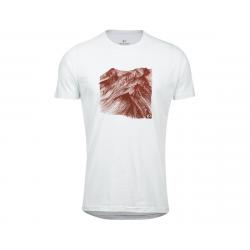 Pearl Izumi Go-To Tee Shirt (White Mountain) (XL) - 171220109BUXL