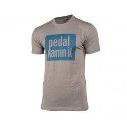Niner "Pedal Damn It" T-Shirt (Light Grey) (L) - 60-109-19-05-25