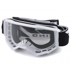 Fly Racing Focus Youth Goggle (White) (Clear Lens) - 37-5122