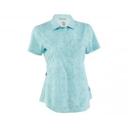 Club Ride Apparel Women's Camas Short Sleeve Jersey (Angel Blue Print) (XS) - WJCM111PABXS
