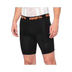 100% Crux Men's Liner Shorts (Black) (XL) (w/ Chamois) - 49901-001-36