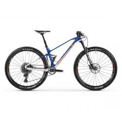 Mondraker 2021 F-Podium Carbon DC Mountain Bike (Blue/White/Orange) (L) - 010.21051