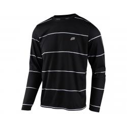 Troy Lee Designs Flowline Long Sleeve Jersey (Stacked Black) (XL) - 346896005