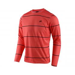 Troy Lee Designs Flowline Long Sleeve Jersey (Stacked Coral) (XL) - 346896015