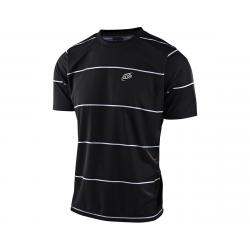 Troy Lee Designs Flowline Short Sleeve Jersey (Stacked Black) (2XL) - 335896006