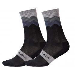Endura Jagged Sock (Black) (S/M) - E1273BK/S-M