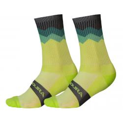 Endura Jagged Sock (Lime Green) (S/M) - E1273LG/S-M