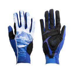 Terry Women's Soleil UPF 50+ Full Finger Gloves (Nivolet/Blue) (L) - 664190A4V34