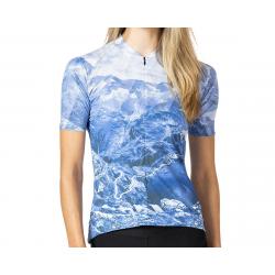Terry Women's Soleil Short Sleeve Jersey (Nivolet/Blue) (XL) - 630642A5V34