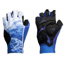 Terry Women's Soleil UPF 50+ Short Finger Gloves (Nivolet/Blue) (M) - 664188A3V34