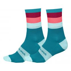 Endura Bandwidth Sock (Blue Paisley) (S/M) - E1274BP/S-M