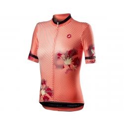 Castelli Primavera Women's Short Sleeve Jersey (Peach Echo) (XL) - A4521048968-5