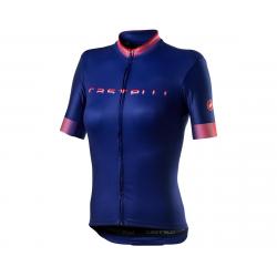 Castelli Gradient Women's Short Sleeve Jersey (Lapis Blue) (M) - A4521050965-3