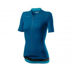 Castelli Anima 3 Women's Short Sleeve Jersey (Marine Blue) (M) - A20068420-3