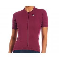 Giordana Women's Fusion Short Sleeve Jersey (Sangria) (XL) - GICS21-WSSJ-FUSI-SANG05
