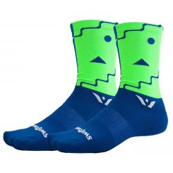 Swiftwick Vision Six Abstract Socks (Blue) (S) - 6EES0ZZ-S