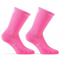 Giordana FR-C Tall Solid Socks (Pink Fluo) (M) - GICS21-SOCK-SOLI-PINK03