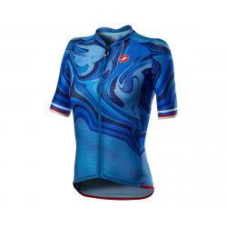 Castelli Climber's 2.0 Women's Short Sleeve Jersey (Azzurro Italia) (L) - A4521047458-4