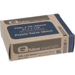 Q-Tubes Superlight 700c Inner Tube (Presta) (23 - 25mm) (48mm) - 55903587