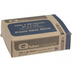 Q-Tubes Superlight 700c Inner Tube (Presta) (28 - 32mm) (48mm) - 561035Q5