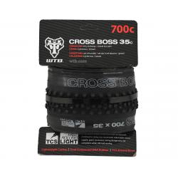 WTB Cross Boss TCS Tubeless Tire (Black) (700c / 622 ISO) (35mm) (Folding) (Light/Fas... - W010-0564