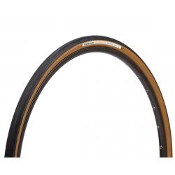 Panaracer Gravelking Slick Tubeless Gravel Tire (Black/Brown) (700c / 622 ISO) (35mm... - RF735-GK-D
