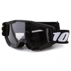 100% Strata Mini Goggles (Black) (Clear Lens) - 50600-001-02