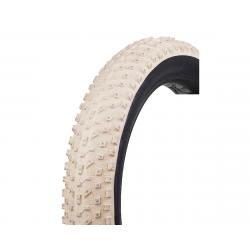 Vee Tire Co. Snow Avalanche Studded Tubeless Ready Fat Bike Tire (Cream) (26" / 559 ISO)... - B40603