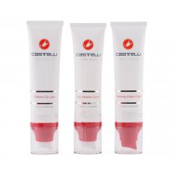 Castelli Skin Care Combo (3 Pack) (100ml) (Chamois Dry Lube, Foul Weather, Warming Emb... - Y8800103